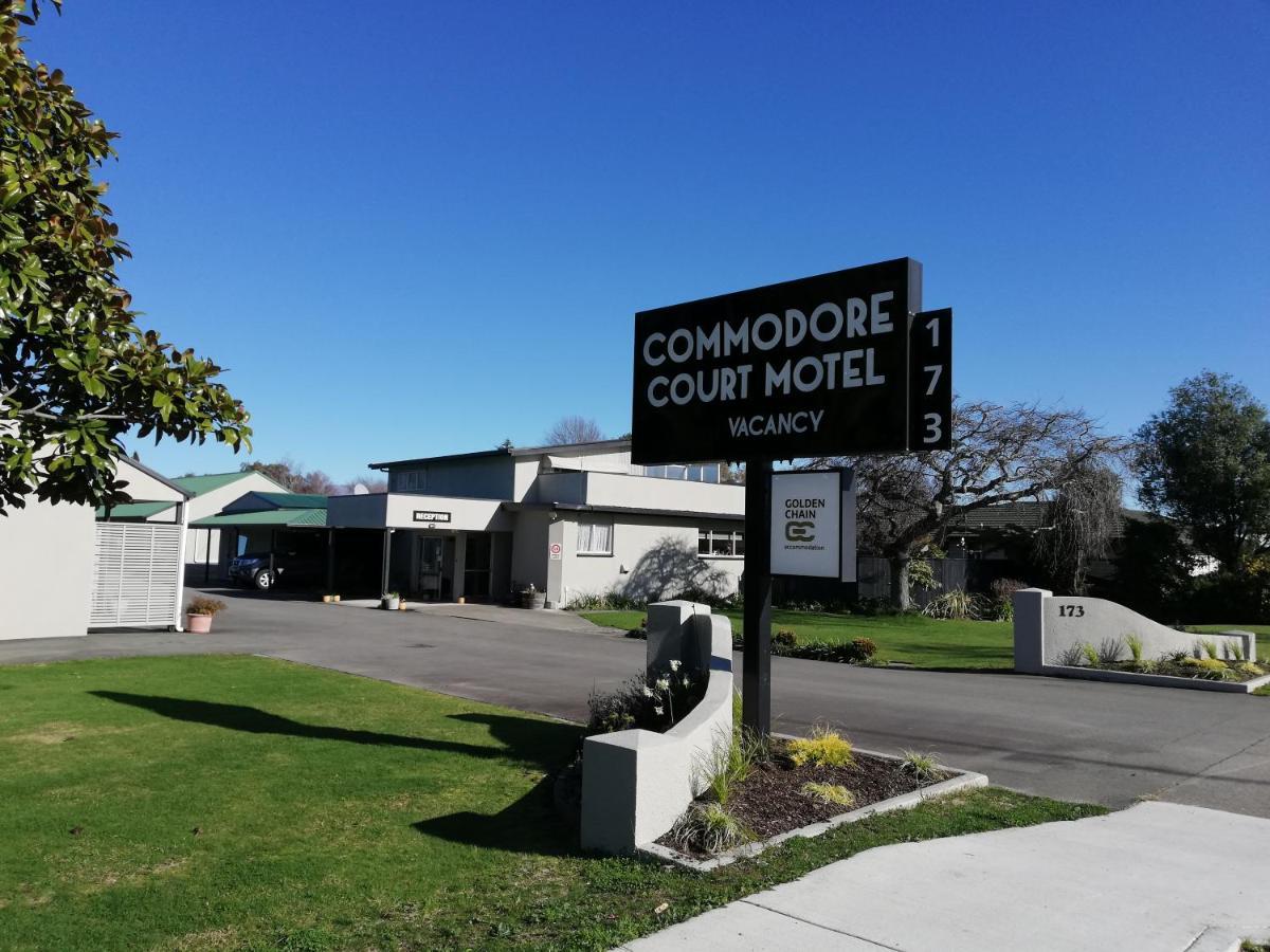 Commodore Court Motel Blenheim Exterior foto