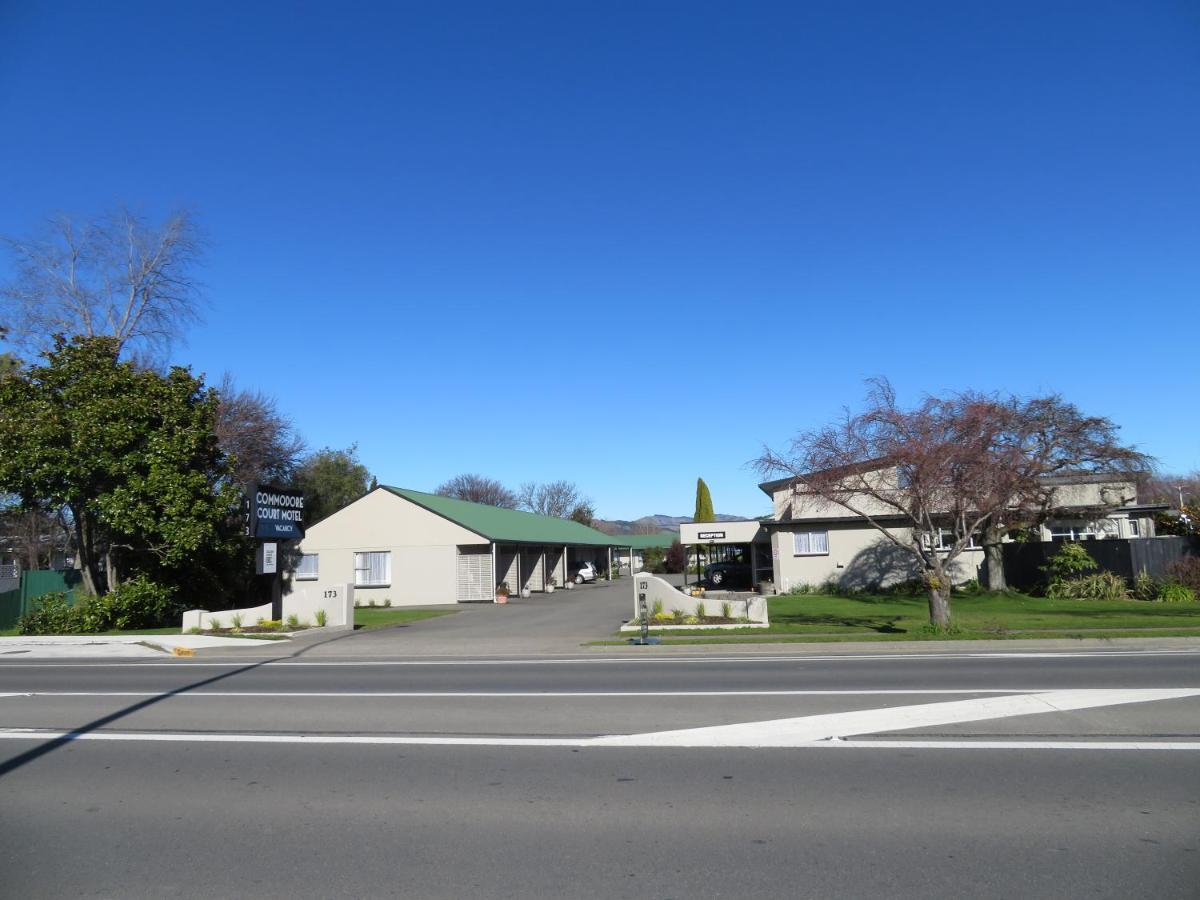 Commodore Court Motel Blenheim Exterior foto